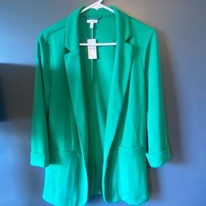 Green Women's Blazer